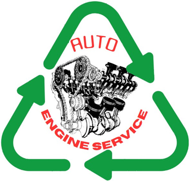 Auto engine service logo