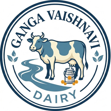 ganga vaishnavi dairy logo