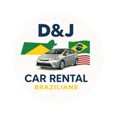 D&J Car Rentel Brazilians logo