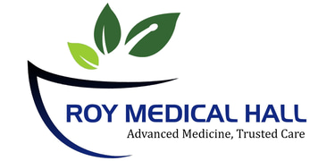 ROY MEDICAL HALL logo