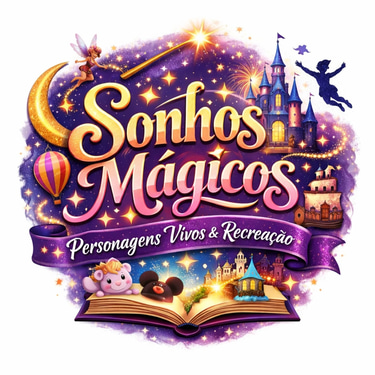Sonhos Mágicos - Personagens Vivos & Recreação logo