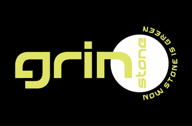 Grin stone logo
