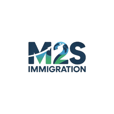 M2S IMMIGRATION logo