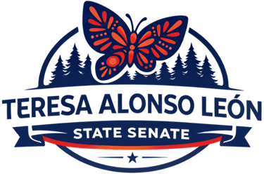Teresa Alonso Leon for Oregon State Senate District 11 logo
