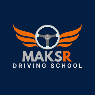 MAKSR DRIVING SCHOOL logo