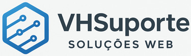 Criação de sites profissionais, VHsuporte logo