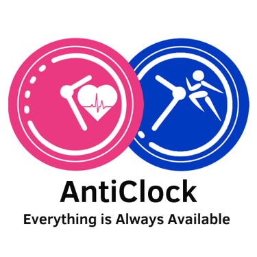 AntiClock logo