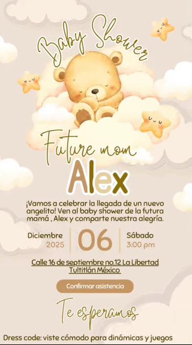 invitacion baby shoer logo