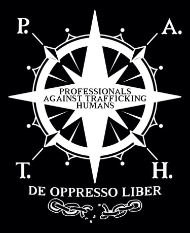 Professionals Against Trafficking Humans logo