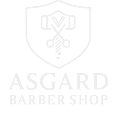 Asgart barber shop logo