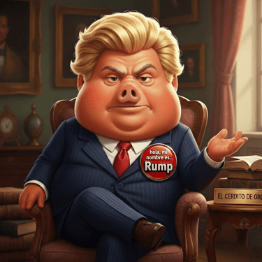 Cerdo Trump - El Caos Oficial logo