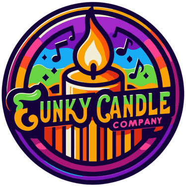 Funky candle company logo