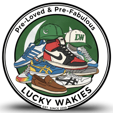 Lucky Wakies! Old But Branded Shoes logo