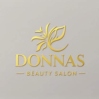 DONNAS BEAUTY SALON logo