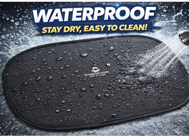 The Beard Hair Catcher sink cover logo