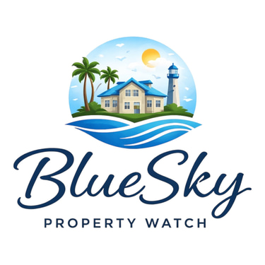 BlueSky Property Watch Professional house watch and concierge services in Sarasota, Florida logo