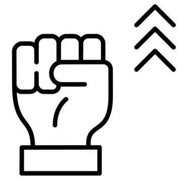 Raise Your Fist In Disgust WIth This Nonsense logo