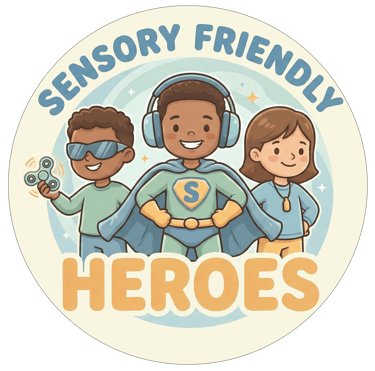 Sensory friendly Heroes logo