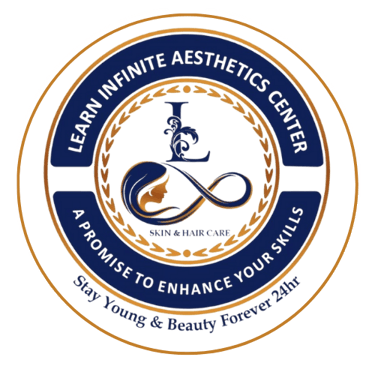 LEARN INFINITE AESTHETICS CENTER logo