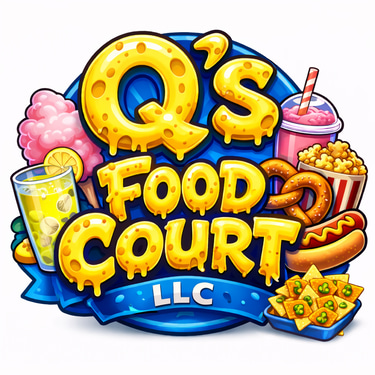 Q's Food Court logo