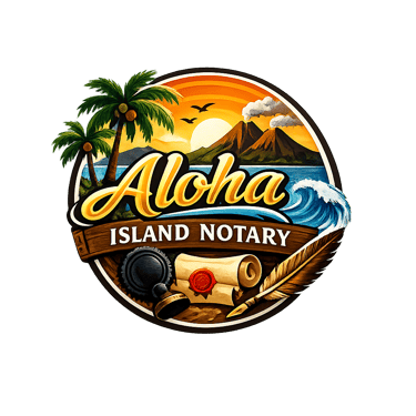 Aloha Island Notary logo