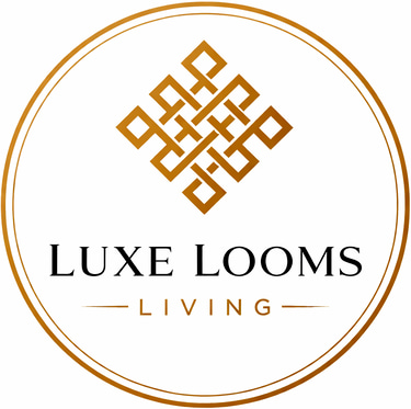 LUXE LOOMS LIVING Online Destination for Premium Handmade Area Rugs & Luxury Living logo