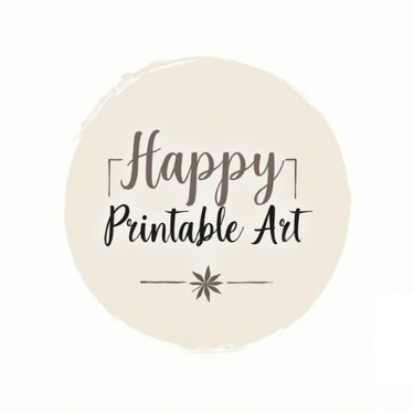 Happy Printables Art logo