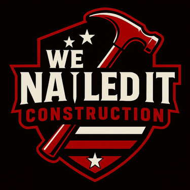 We Nailed It Construction logo
