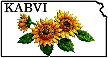 Kansas Association for the Blind and Visually Impaired Inc. - KABVI logo