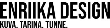 ENRIIKA DESIGN I Kuva. Tarina. Tunne. logo