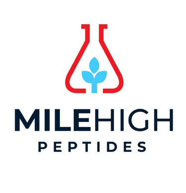Mile high peptide logo