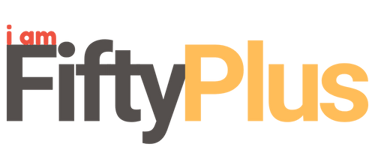 I am fifty plus logo