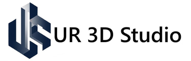 UR 3D Studio logo