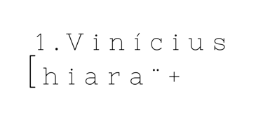 Vinícius Chiara | Architecture, Scenography, Render CGI & Design logo