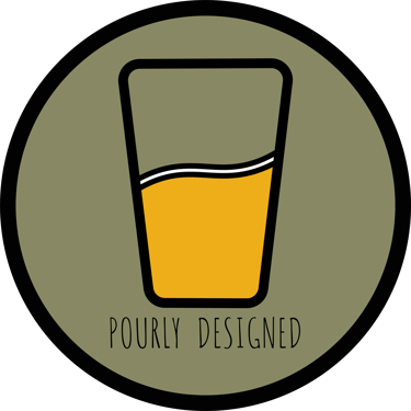 Pourly Designed logo