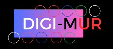 Mur digital interactif pour séminaire animation commerciale  logo