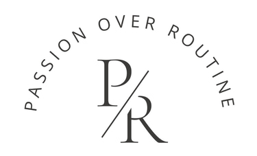 Passion Over Routine logo