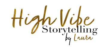 High Vibe Storytelling by Laura logo