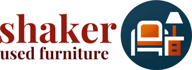 شاكر اثاث مستعمل shaker used furniture‎ logo