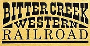 Bitter Creek Western Railroad logo