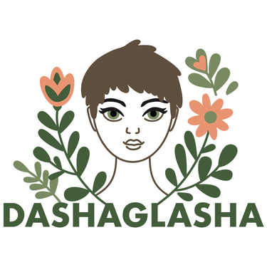 Dashaglasha Surface Pattern Designer and Illustrator logo