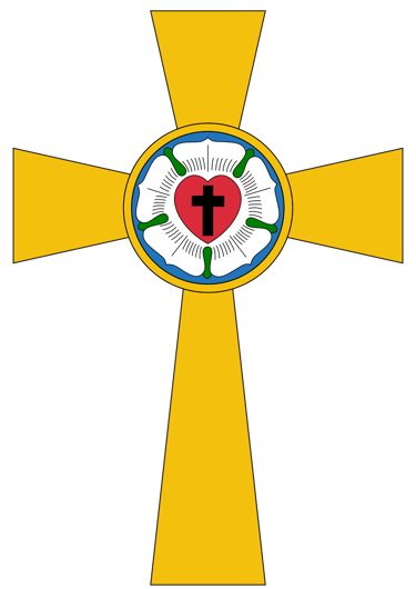 Kisha Ungjillore Luteranë në Shqipëri logo