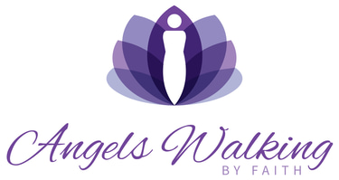 Angels Walking by Faith logo