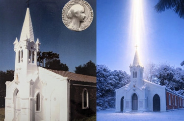 Chapelle Notre-Dame du Platin, chapelle des aviateurs logo