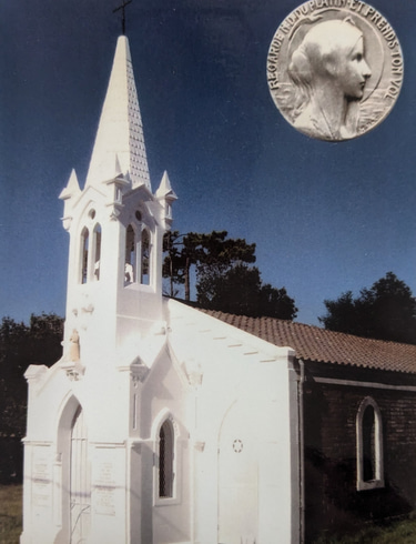 Chapelle Notre-Dame du Platin, chapelle des aviateurs logo