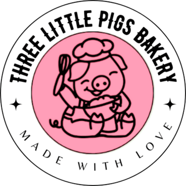 Three Little Pigs Bakery logo