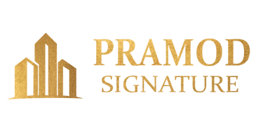 Pramod Signature logo