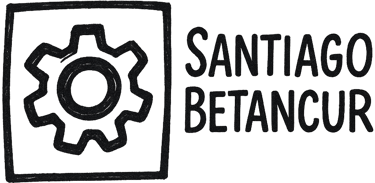 Santiago Betancur Zapata. logo