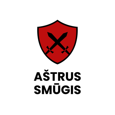 Aštrus smūgis logo