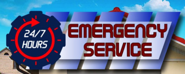 24 emergency garage door repairs logo